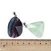 Natural Fluorite Pendants G-C140-06A-3