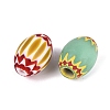Handmade Millefiori Glass Barrel Beads LA-N002-23-2