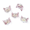 Handmade Foil Lampwork Beads FOIL-Z002-01A-1