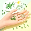 50Pcs Electroplate Glass Faceted Teardrop Beads EGLA-YW0005-17A-4