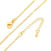 Brass Curb Chains Necklaces for Women NJEW-D302-06G-2