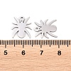 Halloween 304 Stainless Steel Charms STAS-E521-07P-03-3