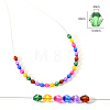 Transparent Acrylic Beads TACR-YW0001-6MM-03-3