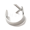 Non-Tarnish 201 Stainless Steel Finger Rings RJEW-H223-04P-K-3