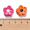 Baking Paint Opaque Acrylic Beads SACR-P035-04-3