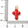 Brass Pendants KK-CBA2F11-16G-4
