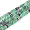 Natural Colorful Fluorite Beads Strands G-D481-19B-1