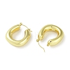 Ion Plating(IP) 304 Stainless Steel Hoop Earrings for Women STAS-I304-06G-2