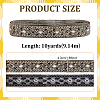 Ethnic Style Polyester Ribbon OCOR-WH0003-084B-2