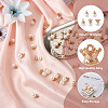 Craftdady 50Pcs 5 Styles Resin Imitation Pearl Pendants FIND-CD0001-32-13