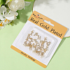 26Pcs 26 Styles Real 18K Gold Plated Brass Micro Pave Clear Cubic Zirconia Charms KK-BBC0018-09-5