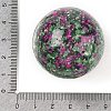 Synthetic Ruby in Zoisite Sphere Beads G-I367-07E-2