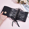 1Pc Retro Sexy Cloth Lace Elastic Waist Belts for Dress AJEW-HY0003-49A-3