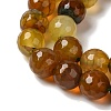 Dyed & Heated Natural Dragon Veins Agate Beads Strands G-P539-A01-26-4