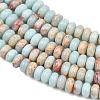 Synthetic Aqua Terra Jasper  Beads Strands G-S366-102A-7