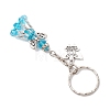 Glass Beaded Keychains KEYC-MZ00031-05-4