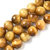 Natural Tiger Eye Beads Strands G-G544-12mm-01-2