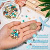 Cheriswelry 4 Strands 4 Style Handmade Polymer Clay Beads CLAY-CW0001-04-13