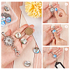 DIY Interchangeable Dome Office Lanyard ID Badge Holder Necklace Making Kit DIY-SC0022-04A-3