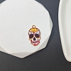 Halloween Printed Alloy Enamel Pendants PW-WG78A22-09-1