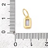 925 Sterling Silver Cubic Zirconia Charms STER-NH0014-01G-06-3