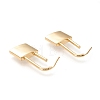 Brass Stud Earring EJEW-F255-03G-3