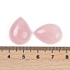 Natural Rose Quartz Cabochons G-H094-01A-07A-3