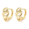 Brass Nuggets Hoop Earrings for Women EJEW-F347-01G-04-1