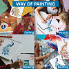 MAYJOYDIY US 1Pc PET Hollow Out Drawing Painting Stencils DIY-MA0004-71-6