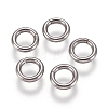 304 Stainless Steel Jump Rings STAS-M274-024A-2