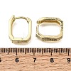 Brass Micro Pave Clear Cubic Zirconia Huggie Hoop Earrings EJEW-G473-09G-5
