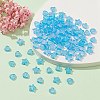 100Pcs 2 Style Eco-Friendly Transparent Acrylic Beads TACR-YW0001-86B-2