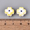 Handmade Porcelain Beads PORC-N012-15E-3