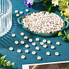 500Pcs Plating Acrylic Beads PACR-TADJ0001-01B-4