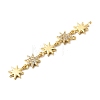 Brass Micro Pave Cubic Zirconia Big Pendants KK-C164-01G-G-2