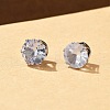 Cubic Zirconia Clip-on Earrings EJEW-L100-01P-07-2