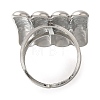 304 Stainless Steel Ring for Women RJEW-I106-04P-3