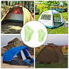 36Pcs 2 Style Plastic Anti-Slip Luminous Tent Rope Buckle KY-FH0001-25-5