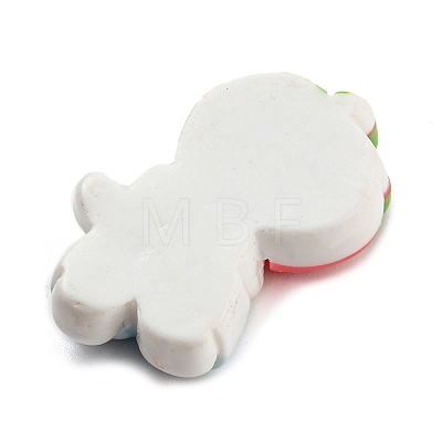Opaque Resin Cabochons CRES-P026-C04-1