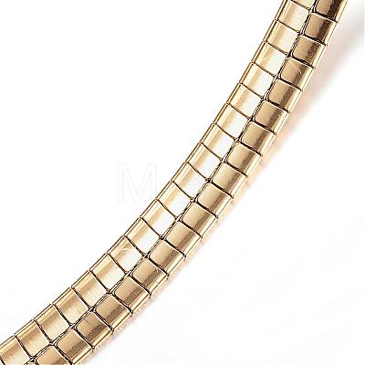 304 Stainless Steel Necklaces NJEW-E080-05G-1