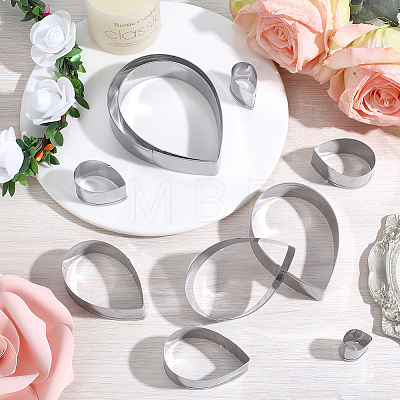 430 Stainless Steel Cookie Cutters DIY-HY0003-57-1