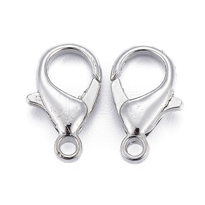 Zinc Alloy Lobster Claw Clasps E105-1