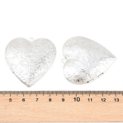 Brass Locket Pendants KK-F931-14S-1