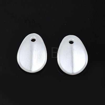 ABS Plastic Imitation Pearl Charms KY-T023-018-1