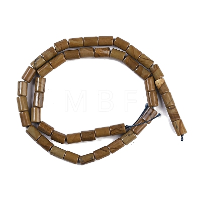 Natural Wood Lace Stone Beads Strands G-C128-A26-01-1