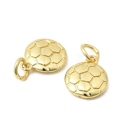 Sports Brass Charms KK-A289-04C-G-1