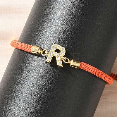 Adjustable Nylon Cord Bracelets BJEW-C096-01G-18-1