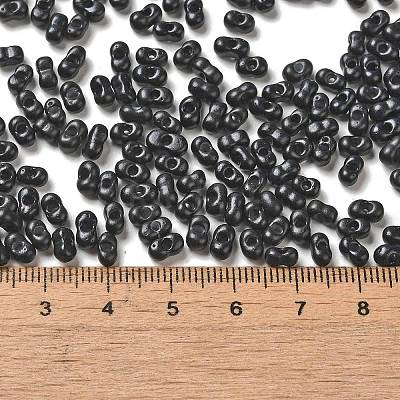 Baking Paint Glass Seed Beads SEED-K009-01A-23-1