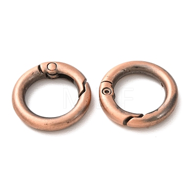 Alloy Spring Gate Rings X-PALLOY-H245-R-1