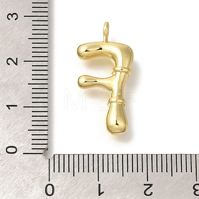 Rack Plating Brass Pendants KK-I722-08G-F-1